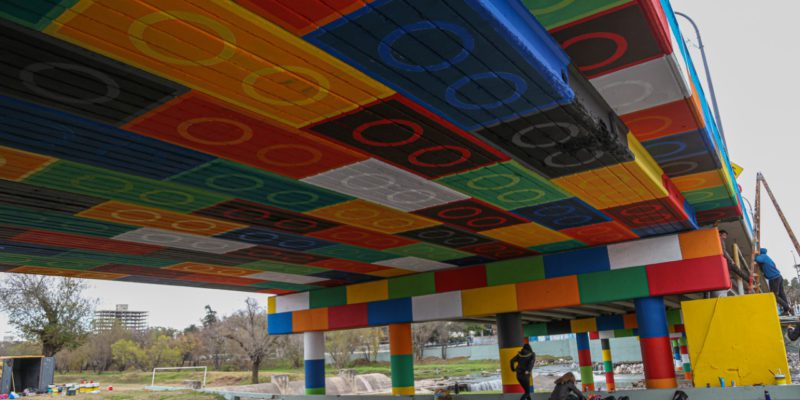 Córdoba Tiene Su Primer “Puente Lego”