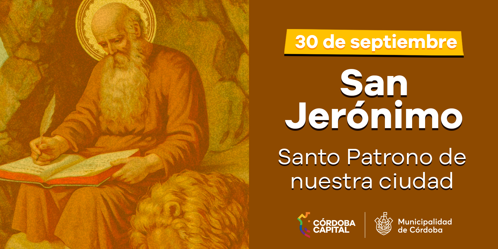Día de San Jerónimo este jueves será asueto administrativo en el