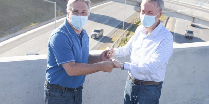 Schiaretti Y Llaryora Habilitaron Un Nuevo Distribuidor De Tránsito Sobre La Avenida Circunvalación
