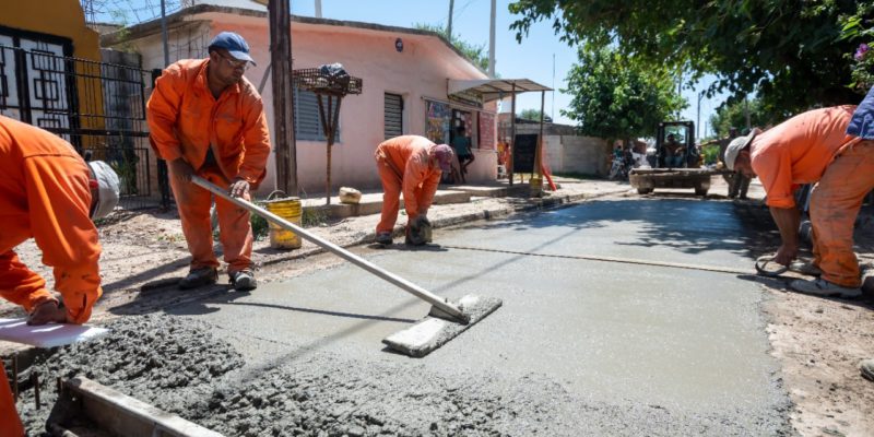 Avanza La Pavimentación De 102 Cuadras En Barrio San Roque Anexo