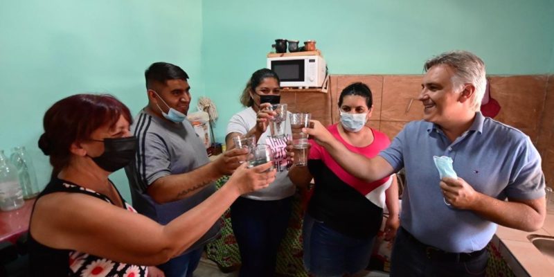 390 Vecinos Del Asentamiento Las Tablitas Accedieron Al Agua Potable