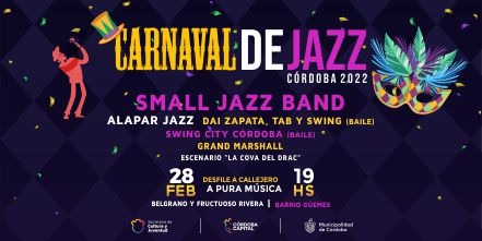 Se Presenta La Primera Edición Del “Mardi Grass”, Carnaval De Jazz En Córdoba