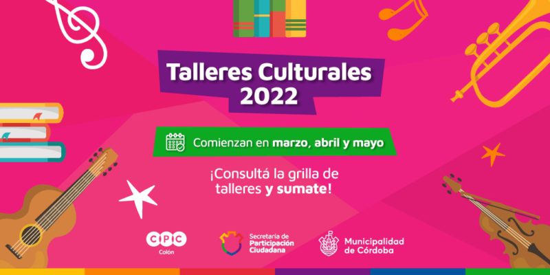 Vuelven Los Talleres Culturales Al CPC Colón