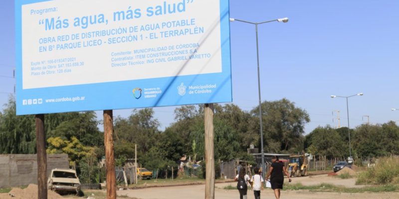 El Agua Potable Llegará A Barrio Parque Liceo I Sección – El Terraplén