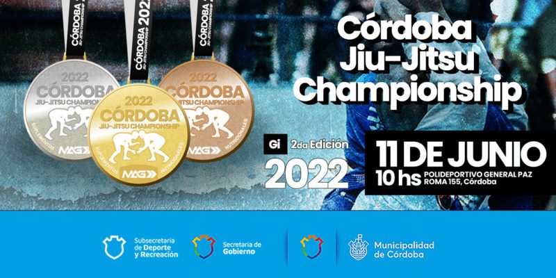 Se Viene La Segunda Fecha Del “Córdoba Jiu Jitsu Championship” En El Polideportivo General Paz