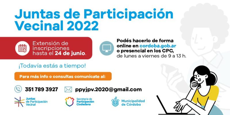 Extienden El Plazo Para Inscribirse A Las Juntas De Participación Vecinal 2022