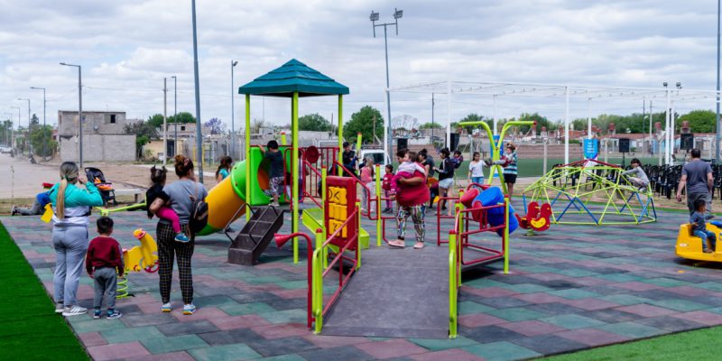 Se Inauguró Una Plaza Blanda Para La Primera Infancia En El Parque Educativo Norte