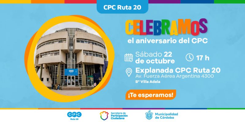 EL CPC Ruta 20 Celebra Su Aniversario Con Una Jornada Cultural Para Todos Los Vecinos