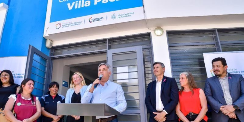 Luego De Su Refuncionalización, Llaryora Reabrió El Centro De Salud De Villa Páez