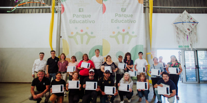 Entrega De Certificados De Los Talleres De Oficios En El Parque Educativo Sur 