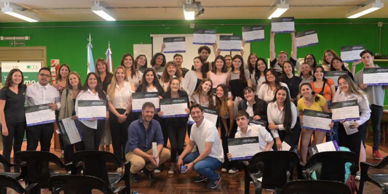 Práctica Profesional: Alumnos De La Facultad De Turismo Y Ambiente “Marcelo Montes Pacheco” Recibieron Sus Certificados