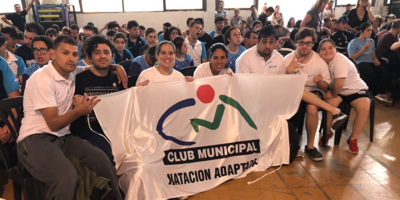 Buena Actuación De La Natación Adaptada Del Club Municipalidad En El Torneo Centro De La República