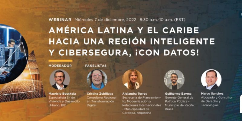 Córdoba Representa A La Argentina en El Webinar Del Bid Sobre Smart Cities En América Latina Y El Caribe
