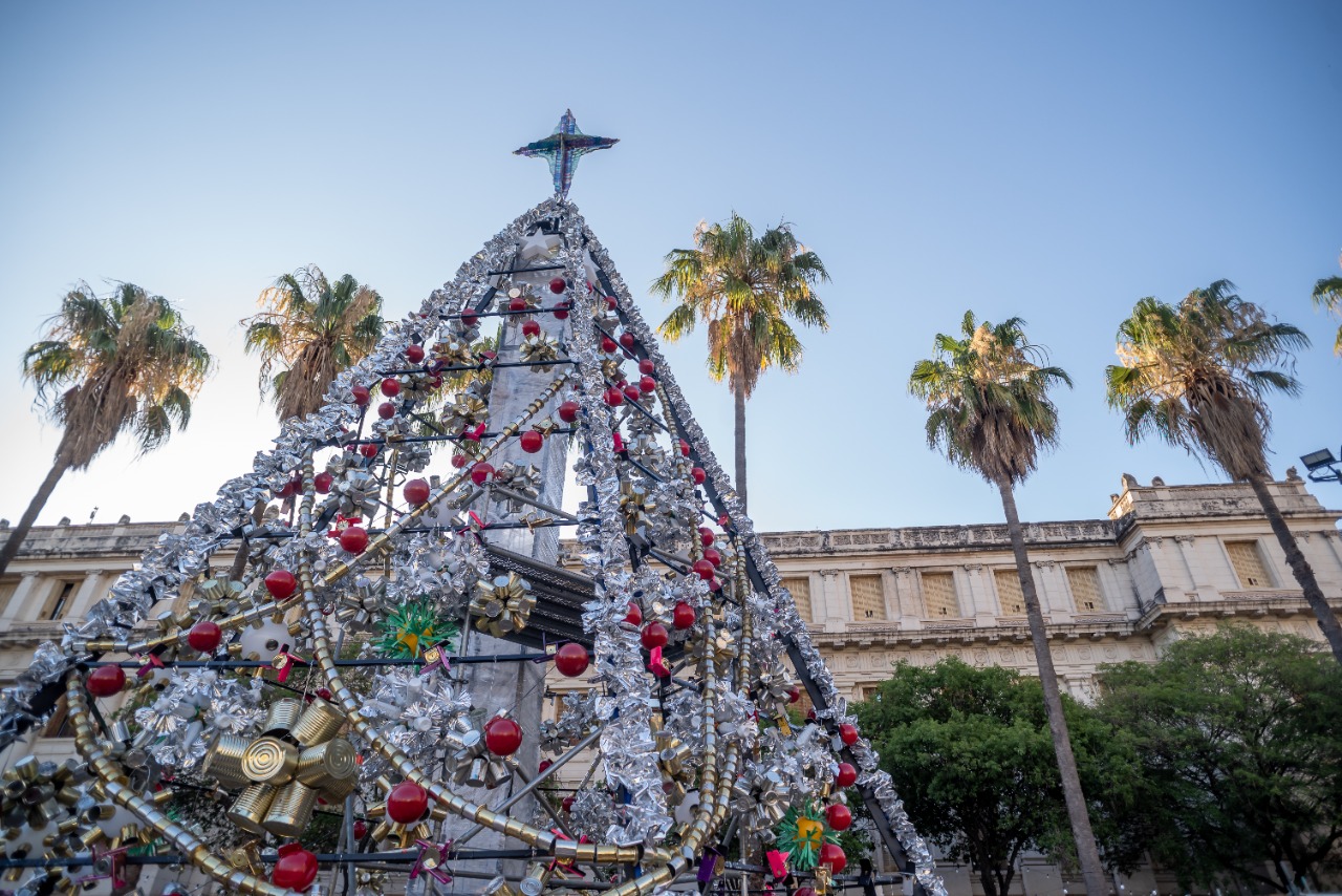 Árbol de Navidad reciclando bolsas de plástico  Arbol de navidad, Navidad  reciclada, Bolsas de plástico