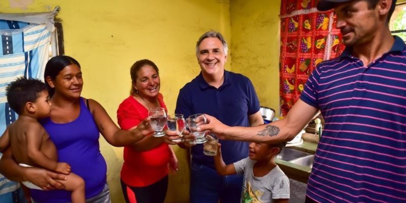 Llaryora Inauguró El Agua Potable En Villa El Trencito