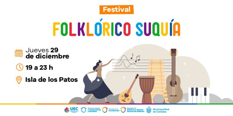 La Isla De Los Patos Recibe El Festival Folklórico Suquía