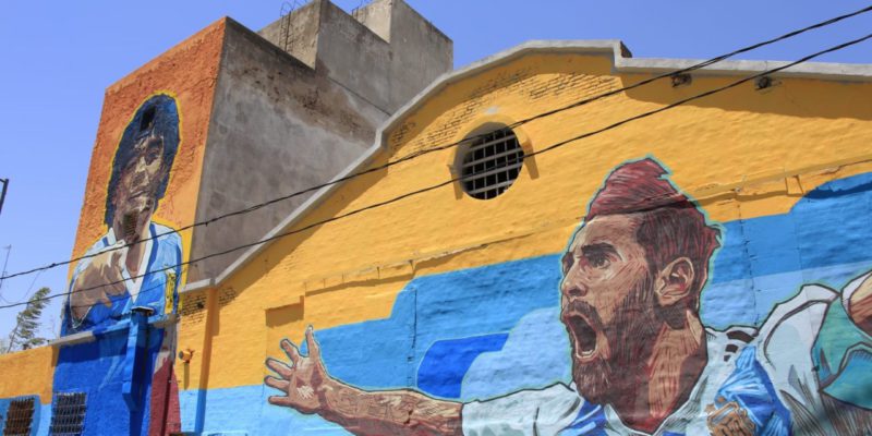Alentá A La Selección Argentina Y Visitá Los “murales Mundialistas”