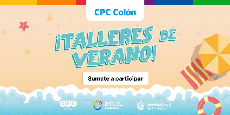 Nuevos Talleres De Verano En El CPC Colón