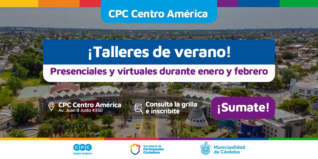 Summer workshops at the CPC Central America > Municipality of Córdoba