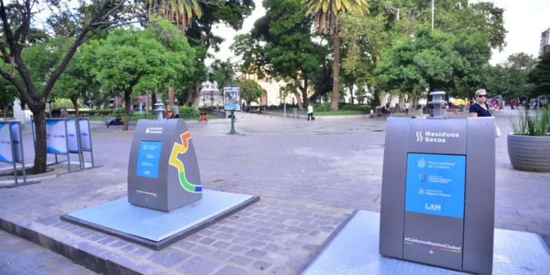 El Área Central Más Limpia: Instalan Dos Contenedores Soterrados En La Plaza San Martín