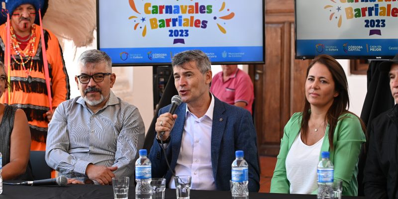 El Viceintendente Daniel Passerini Presentó Los Carnavales Barriales 2023