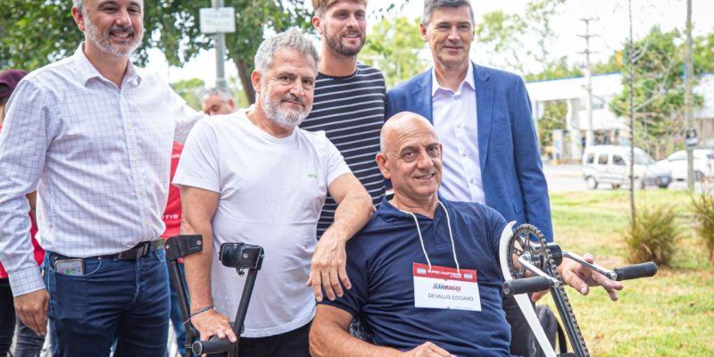 Junto A La Fundación Maggi Se Entregaron Bicis Adaptadas