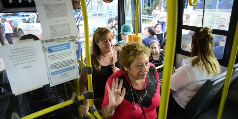 Vecinos De Quintas Capillitas Y Emanuel I Y II Ya Cuentan Con Transporte Público