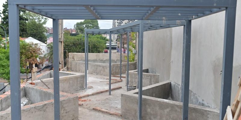 En La Nueva Sede Del Centro Vecinal De Juniors Se Construye Un Sistema De Recuperación De Agua De Lluvia