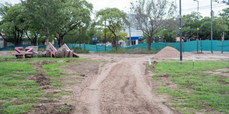 Barrio Nuevo Poeta Lugones: Comenzaron Las Obras Para Recuperar Otro Espacio Verde