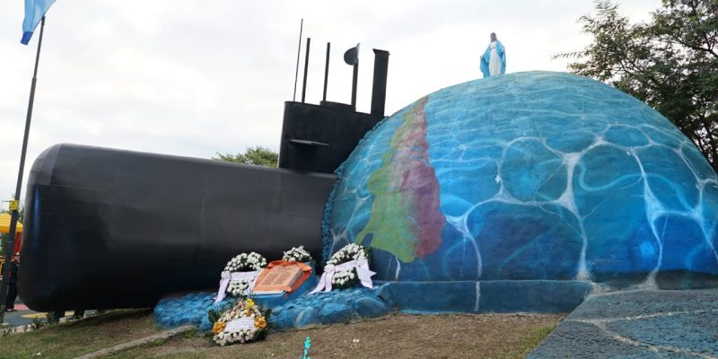 Quedó Inaugurado El Monumento En Homenaje A Los Tripulantes Del Submarino ARA San Juan