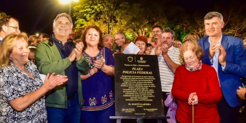 San Martín Norte: La Municipalidad De Córdoba Transformó La Plaza Policía Federal En Un Moderno Espacio Público De Calidad