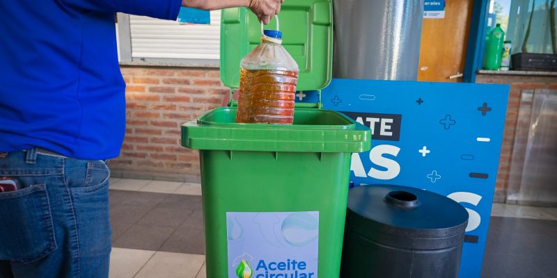 En Cinco Meses,  El Reciclaje De Aceite Domiciliario En Desuso Evitó Contaminar Un Millón De Litros De Agua