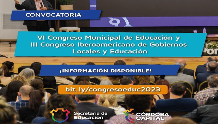 Se Viene El VI Congreso Municipal De Educación Y III Congreso Iberoamericano De Gobiernos Locales Y Educación