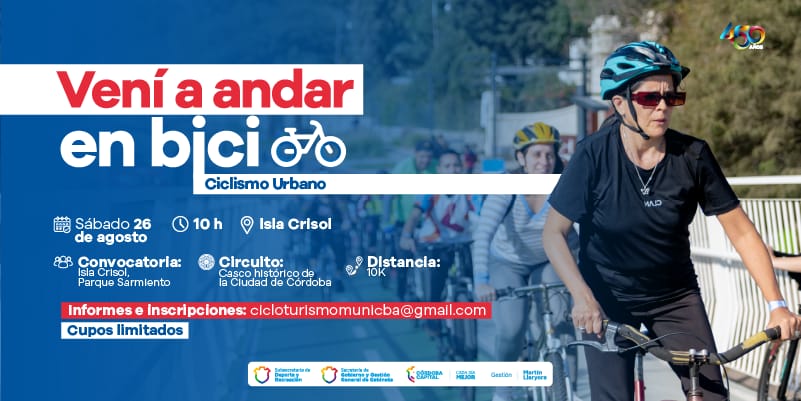 Sumate Al Paseo De Ciclismo Urbano Por El Casco Histórico