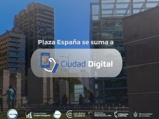 Plaza España Se Suma A Ciudad Digital, El Portal Para Conocer Córdoba Capital A Través De La Realidad Virtual