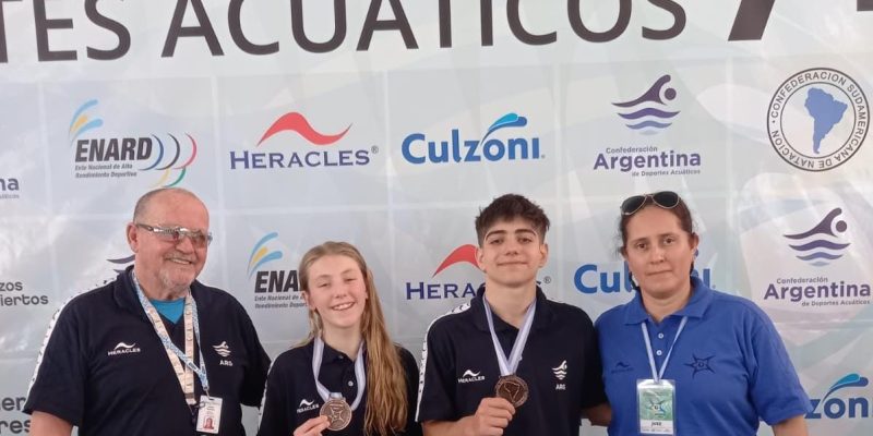 Clavadistas Del Club Municipalidad Aportaron Cinco De Las Siete Medallas Argentinas De Saltos Ornamentales En El Sudamericano