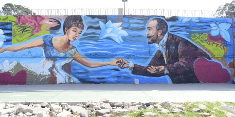 La Historia De Elisa: El Parque Las Heras Hoy Lleva Su Nombre Y Se Plasma En Un Mural Artístico