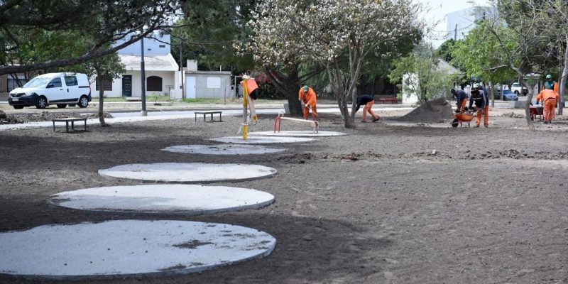 La Plaza René Favaloro Será Un Nuevo Espacio Recreativo Y Deportivo En Barrio Cárcano