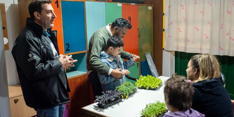 Escuelas Verdes: Niños Con Autismo Recibieron Plantines Y Capacitación En Huertas Agroecológicas