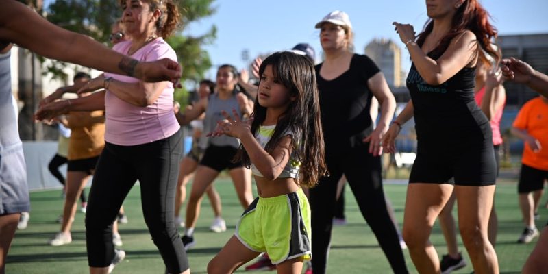 El Parque Las Heras Elisa Invita A Una Masterclass De Gimnasia Familiar Y Zumba