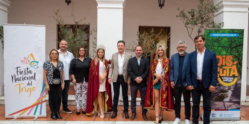 En El Cabildo De Córdoba, La Localidad De Leones Lanzó La 68° Edición Del Festival Nacional Del Trigo