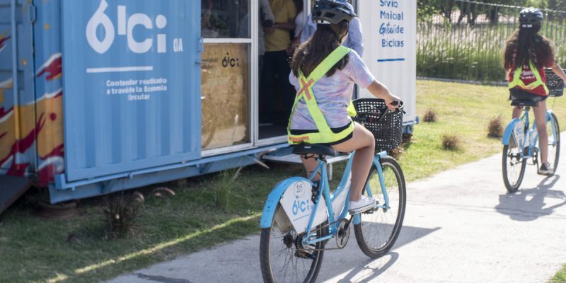 Se Puso En Marcha La 9° Estación De Bicicletas Públicas En El Parque Las Heras Elisa: Un Punto De Encuentro Ideal Para Recorrer La Costanera