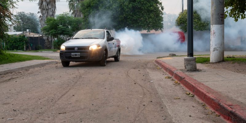 Campaña Contra El Dengue: Los Camiones De Fumigación Llegan A Diversos Barrios De La Ciudad