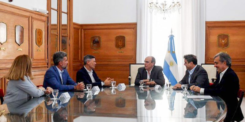 Passerini, El Intendente De Mendoza Y Su Par De Paraná, Se Reunieron Con El Ministro Guillermo Francos