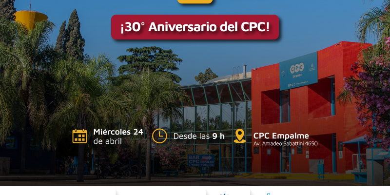 Mañana, El CPC Empalme Festejará 30 Años Con Actividades Para Los Vecinos