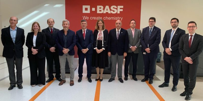 Passerini Recorrió La Fábrica Química Del Grupo BASF En Ludwigshafen, Alemania