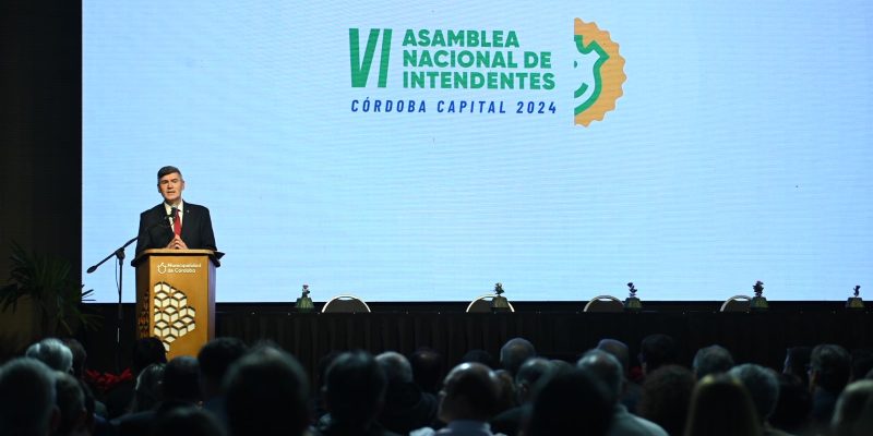 Passerini Cerró La Primera Jornada De La VI Asamblea Nacional De Intendentes De La Red Argentina De Municipios Frente Al Cambio Climático