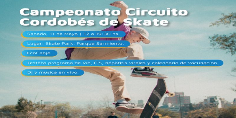 El Sábado Se Llevará A Cabo El Campeonato Circuito Cordobés De Skate