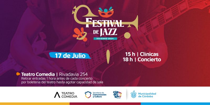 Este Miércoles El Festival De Jazz Edición Invierno Tiene Como Sede Al Teatro Comedia