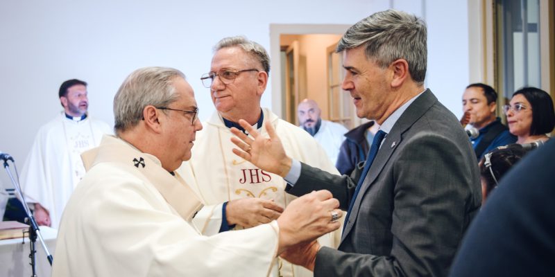 Passerini Acompañó Al Arzobispo Ángel Rossi En La Inauguración De La Nueva Casa Para Personas En Situación De Calle Madre Teresa De Calcuta  ‌